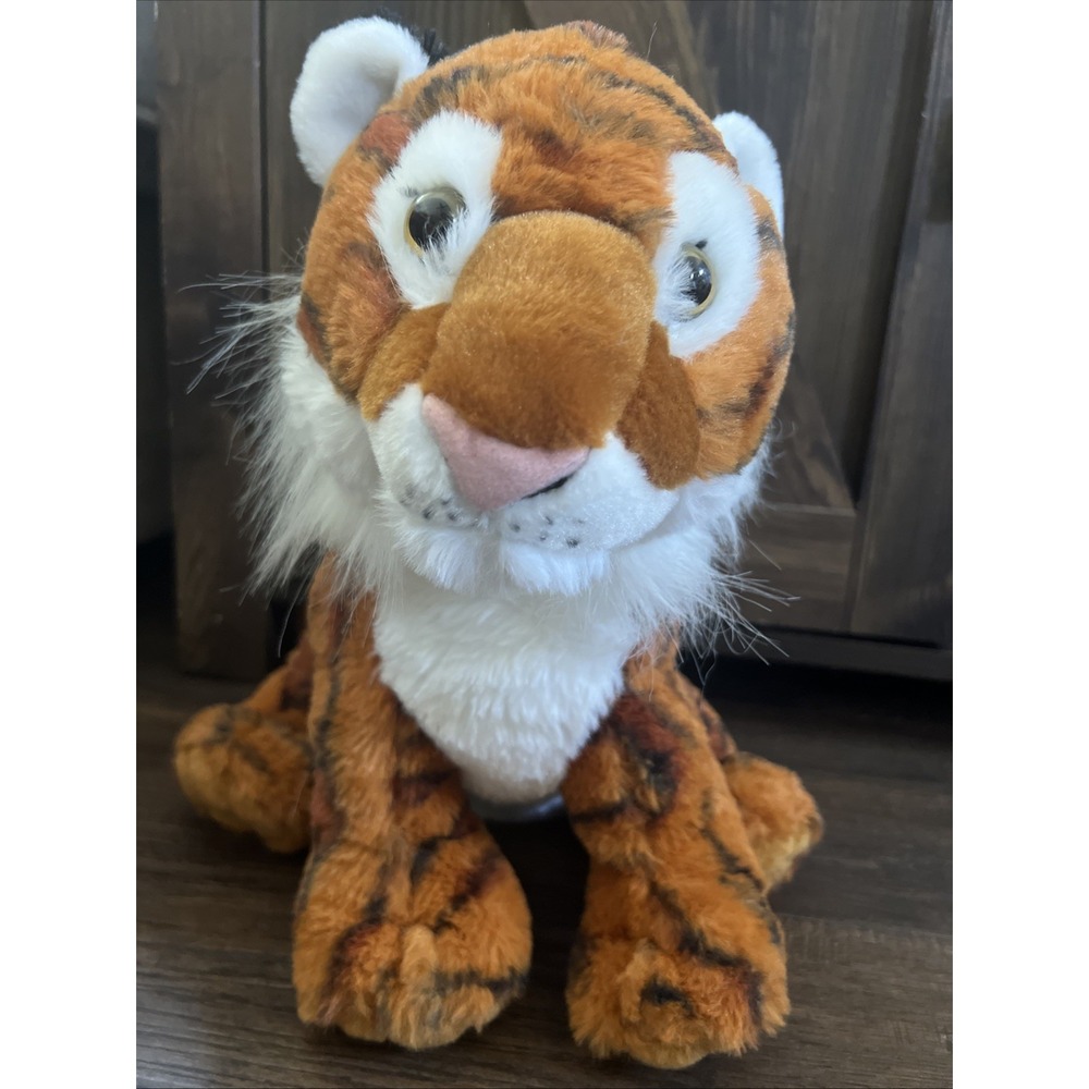 Wild Republic CUTE SOFT TIGER 11"‎ Plush STUFFED ANIMAL Toy